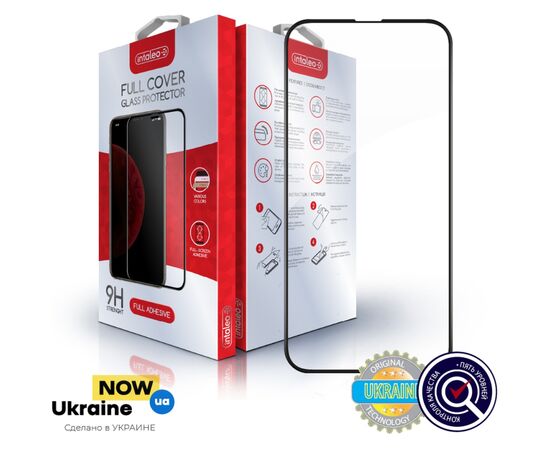 Стекло защитное Intaleo Full Glue ESD Apple iPhone 13 Pro Max Black (1283126523953)