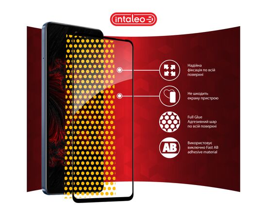 Стекло защитное Intaleo Full Glue Infinix Hot 50 4G Black (1283126607318), изображение 7