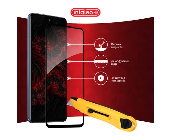 Стекло защитное Intaleo Full Glue Infinix Hot 50 5G Black (1283126606939), изображение 5 Стекло защитное Intaleo Full Glue Infinix Hot 50 5G Black (1283126606939), изображение 5