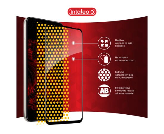 Стекло защитное Intaleo Full Glue Infinix Hot 50i Black (1283126607332), изображение 7 Стекло защитное Intaleo Full Glue Infinix Hot 50i Black (1283126607332), изображение 7