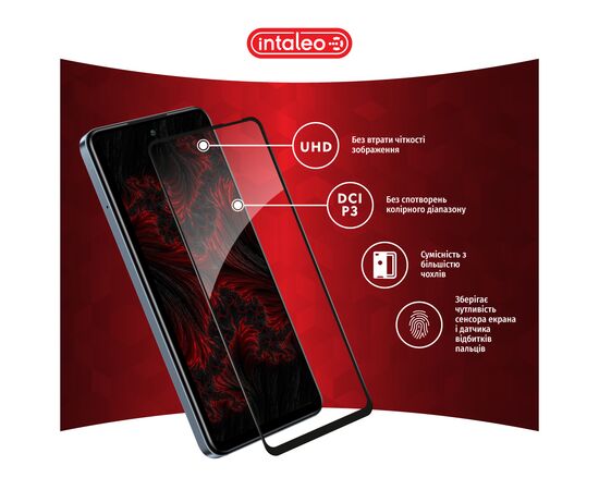Скло захисне Intaleo Full Glue Infinix Smart 8 Black (1283126589621), зображення 4 Скло захисне Intaleo Full Glue Infinix Smart 8 Black (1283126589621), зображення 4