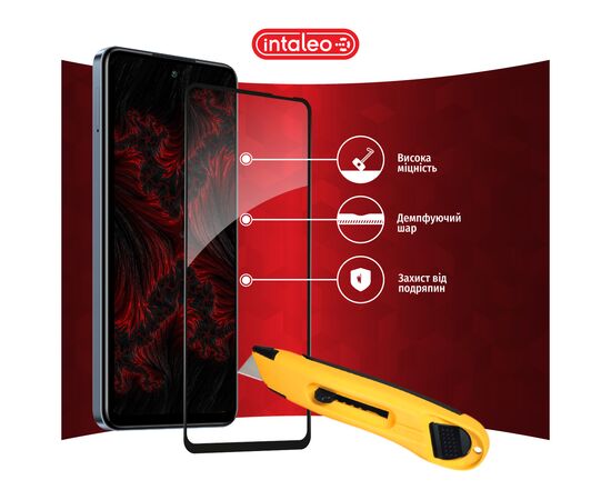 Скло захисне Intaleo Full Glue Infinix Smart 8 Black (1283126589621), зображення 5 Скло захисне Intaleo Full Glue Infinix Smart 8 Black (1283126589621), зображення 5