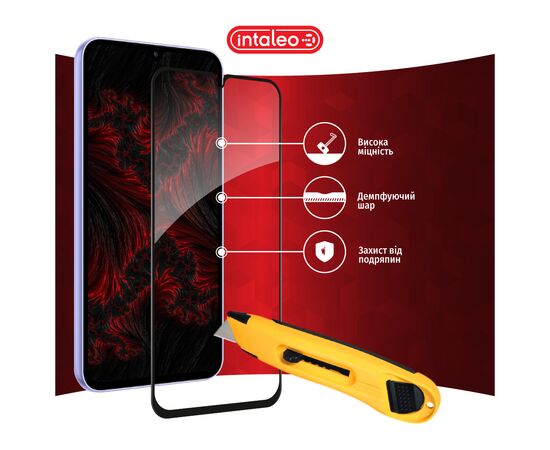Скло захисне Intaleo Full Glue Samsung A34 5G Black (1283126559839), зображення 5 Скло захисне Intaleo Full Glue Samsung A34 5G Black (1283126559839), зображення 5