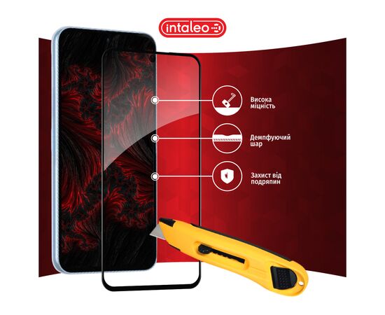 Стекло защитное Intaleo Full Glue Samsung A54 5G Black (1283126559891), изображение 5 Стекло защитное Intaleo Full Glue Samsung A54 5G Black (1283126559891), изображение 5