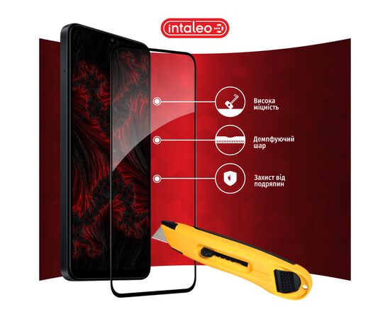 Стекло защитное Intaleo Full Glue Samsung A55 Black (1283126588860), изображение 5 Стекло защитное Intaleo Full Glue Samsung A55 Black (1283126588860), изображение 5