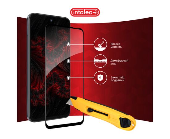 Скло захисне Intaleo Full Glue Tecno Spark Go 1 Black (1283126607783), зображення 5 Скло захисне Intaleo Full Glue Tecno Spark Go 1 Black (1283126607783), зображення 5