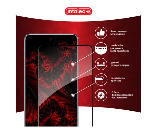 Стекло защитное Intaleo Full Glue Huawei Nova 10 SE Black (1283126546495), изображение 3 Стекло защитное Intaleo Full Glue Huawei Nova 10 SE Black (1283126546495), изображение 3