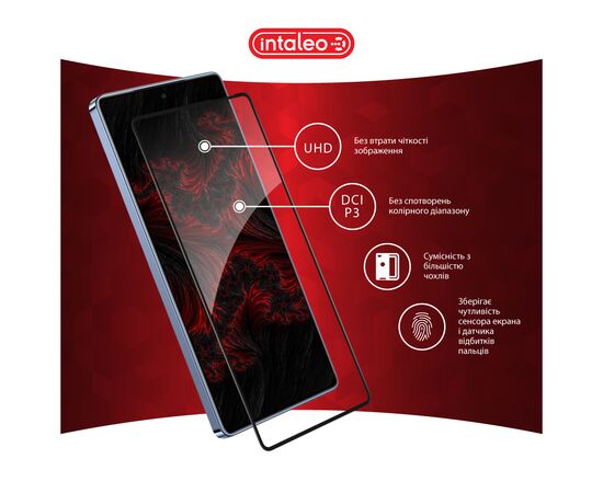 Скло захисне Intaleo Full Glue Infinix Note 40 4G Black (1283126594915), зображення 4 Скло захисне Intaleo Full Glue Infinix Note 40 4G Black (1283126594915), зображення 4