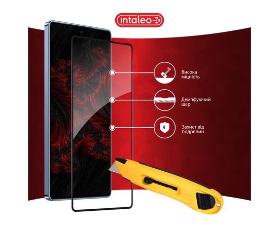 Скло захисне Intaleo Full Glue Infinix Note 40 4G Black (1283126594915), зображення 5 Скло захисне Intaleo Full Glue Infinix Note 40 4G Black (1283126594915), зображення 5