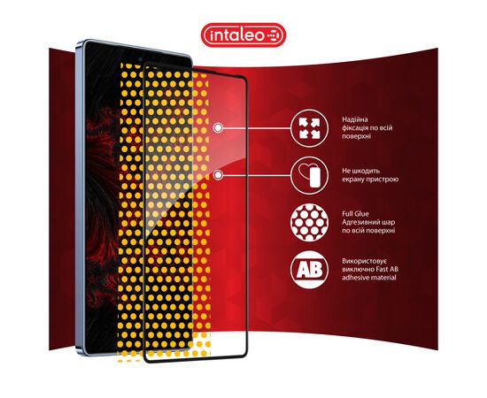 Скло захисне Intaleo Full Glue Infinix Note 40 4G Black (1283126594915), зображення 7 Скло захисне Intaleo Full Glue Infinix Note 40 4G Black (1283126594915), зображення 7