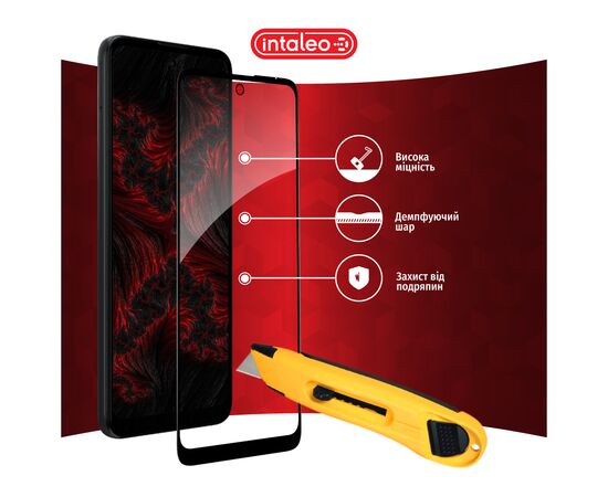 Стекло защитное Intaleo Full Glue MOTO E30/E40 Black (1283126545818), изображение 5 Стекло защитное Intaleo Full Glue MOTO E30/E40 Black (1283126545818), изображение 5