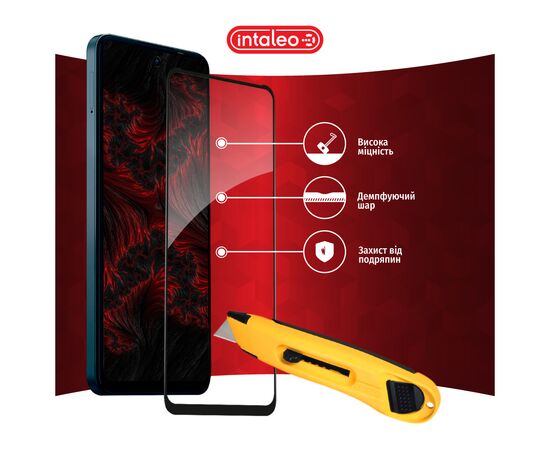 Стекло защитное Intaleo Full Glue Moto G04 Black (1283126594274), изображение 5 Стекло защитное Intaleo Full Glue Moto G04 Black (1283126594274), изображение 5