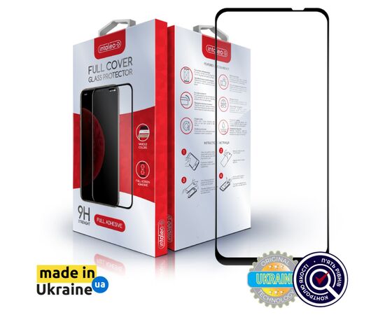 Стекло защитное Intaleo Full Glue Moto G54 Black (1283126582431)