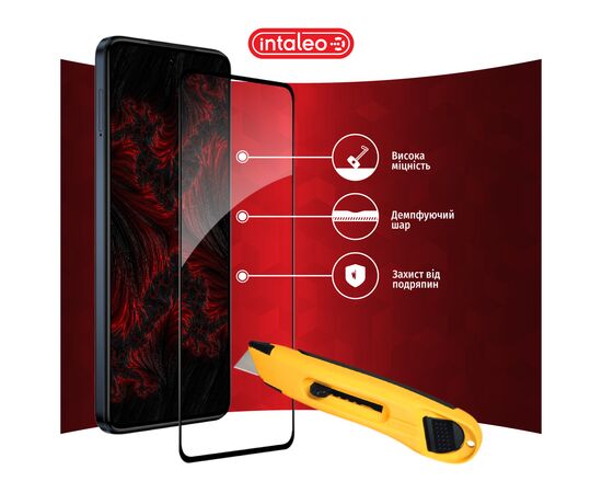Стекло защитное Intaleo Full Glue Moto G84 Black (1283126582363), изображение 5 Стекло защитное Intaleo Full Glue Moto G84 Black (1283126582363), изображение 5