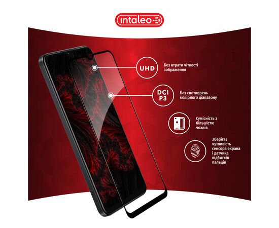 Скло захисне Intaleo Full Glue Oppo A38 5G Black (1283126582493), зображення 4 Скло захисне Intaleo Full Glue Oppo A38 5G Black (1283126582493), зображення 4