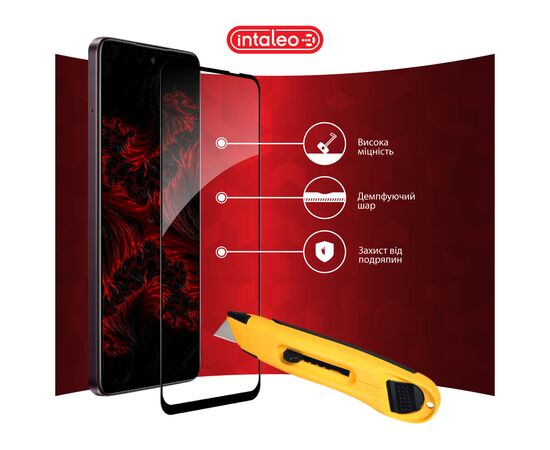 Скло захисне Intaleo Full Glue Oppo A3x Black (1283126598784), зображення 5 Скло захисне Intaleo Full Glue Oppo A3x Black (1283126598784), зображення 5