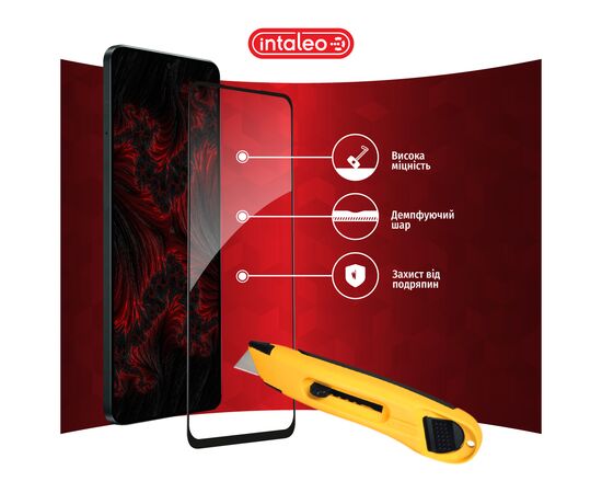 Стекло защитное Intaleo Full Glue Oppo A58 4G Black (1283126583490), изображение 5 Стекло защитное Intaleo Full Glue Oppo A58 4G Black (1283126583490), изображение 5
