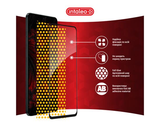 Стекло защитное Intaleo Full Glue Oppo A58 4G Black (1283126583490), изображение 7 Стекло защитное Intaleo Full Glue Oppo A58 4G Black (1283126583490), изображение 7