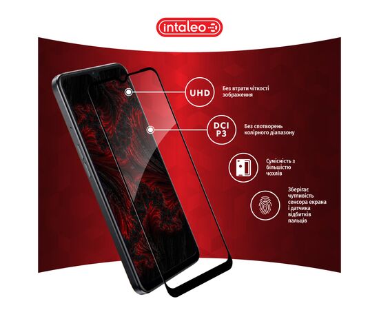 Скло захисне Intaleo Full Glue Oppo A77S Black (1283126576805), зображення 4 Скло захисне Intaleo Full Glue Oppo A77S Black (1283126576805), зображення 4