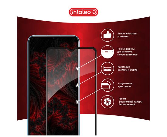 Скло захисне Intaleo Full Glue RealMe C21Y Black (1283126518515), зображення 3 Скло захисне Intaleo Full Glue RealMe C21Y Black (1283126518515), зображення 3