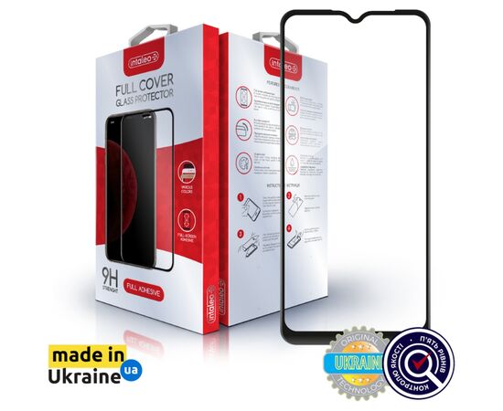 Стекло защитное Intaleo Full Glue RealMe C25 Black (1283126518522)