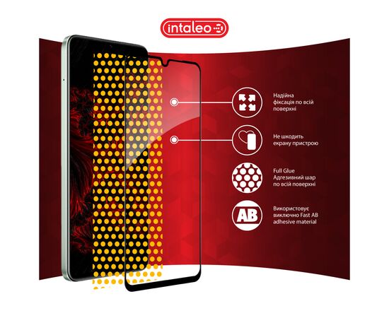Стекло защитное Intaleo Full Glue Realme C63 Black (1283126594977), изображение 7 Стекло защитное Intaleo Full Glue Realme C63 Black (1283126594977), изображение 7