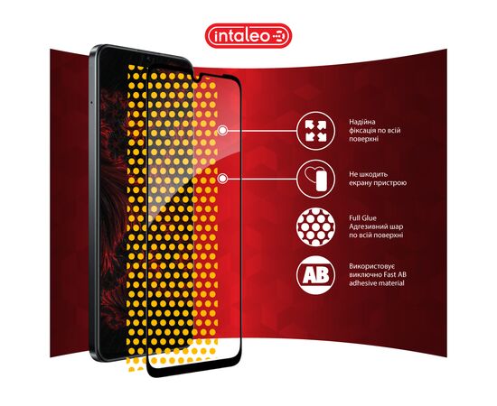 Стекло защитное Intaleo Full Glue Realme Note 60X Black (1283126609053), изображение 7 Стекло защитное Intaleo Full Glue Realme Note 60X Black (1283126609053), изображение 7