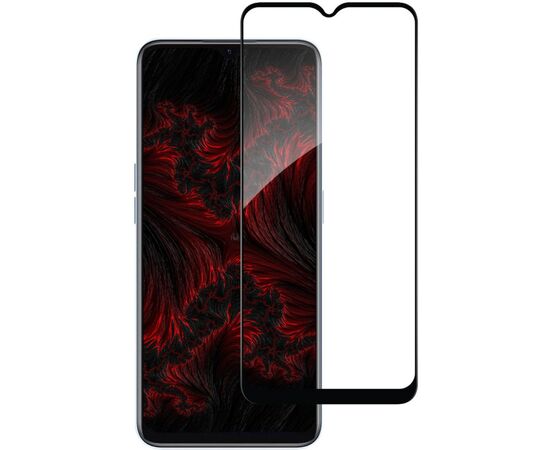 Стекло защитное Intaleo Full Glue Realme V20 Black (1283126559440), изображение 2 Стекло защитное Intaleo Full Glue Realme V20 Black (1283126559440), изображение 2