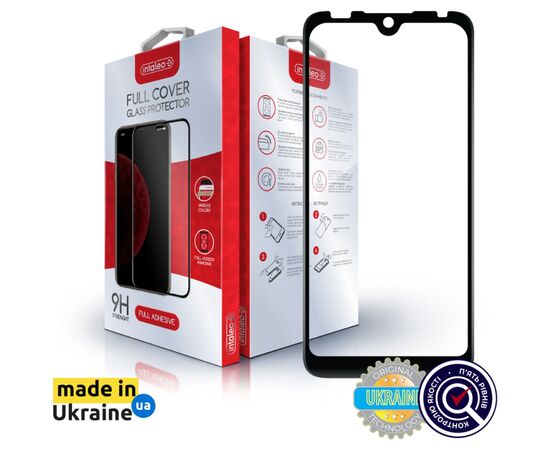 Скло захисне Intaleo Full Glue Tecno Pop 5 Go Black (1283126573378)
