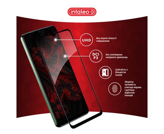 Скло захисне Intaleo Full Glue Tecno Spark 10C Black (1283126564918), зображення 4 Скло захисне Intaleo Full Glue Tecno Spark 10C Black (1283126564918), зображення 4
