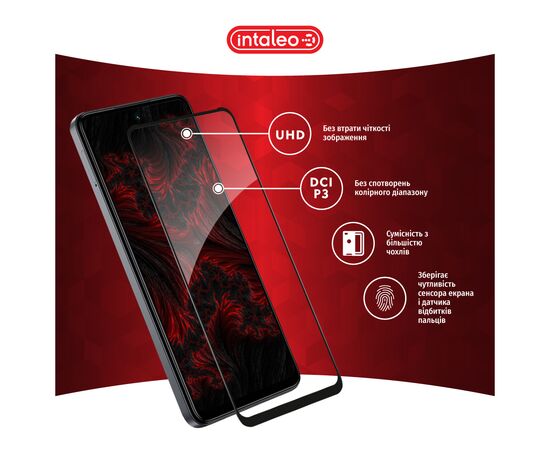 Скло захисне Intaleo Full Glue Tecno Spark 20 Black (1283126589003), зображення 4 Скло захисне Intaleo Full Glue Tecno Spark 20 Black (1283126589003), зображення 4