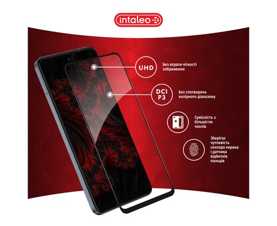 Скло захисне Intaleo Full Glue Tecno Spark 20C Black (1283126589065), зображення 4 Скло захисне Intaleo Full Glue Tecno Spark 20C Black (1283126589065), зображення 4