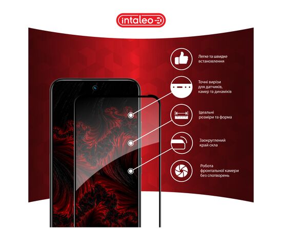 Скло захисне Intaleo Full Glue Tecno Spark 30C Black (1283126599361), зображення 3 Скло захисне Intaleo Full Glue Tecno Spark 30C Black (1283126599361), зображення 3