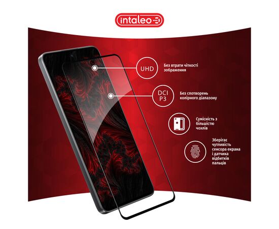 Скло захисне Intaleo Full Glue Xiaomi 12 Lite Black (1283126559389), зображення 4 Скло захисне Intaleo Full Glue Xiaomi 12 Lite Black (1283126559389), зображення 4