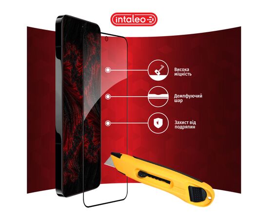 Скло захисне Intaleo Full Glue Xiaomi 13 Black (1283126559327), зображення 5 Скло захисне Intaleo Full Glue Xiaomi 13 Black (1283126559327), зображення 5