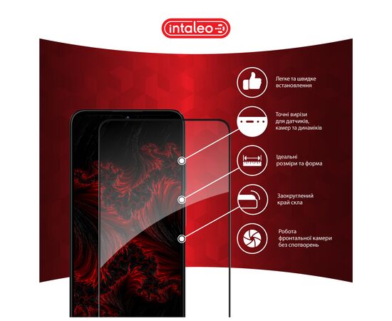 Стекло защитное Intaleo Full Glue Xiaomi 14T Pro Black (1283126603426), изображение 3 Стекло защитное Intaleo Full Glue Xiaomi 14T Pro Black (1283126603426), изображение 3