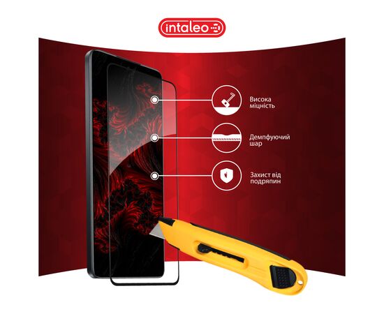 Стекло защитное Intaleo Full Glue Xiaomi 14T Pro Black (1283126603426), изображение 5 Стекло защитное Intaleo Full Glue Xiaomi 14T Pro Black (1283126603426), изображение 5