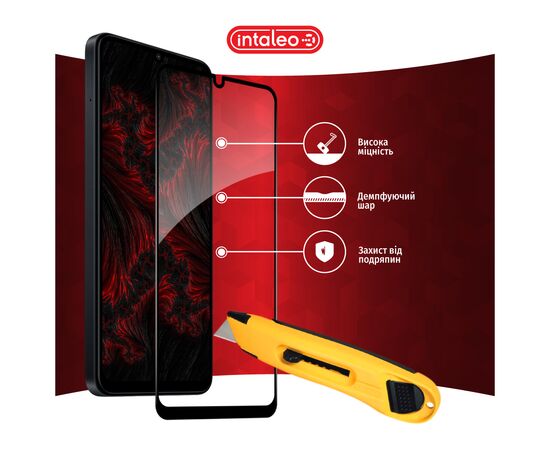 Скло захисне Intaleo Full Glue Xiaomi Poco C65 Black (1283126583667), зображення 5 Скло захисне Intaleo Full Glue Xiaomi Poco C65 Black (1283126583667), зображення 5