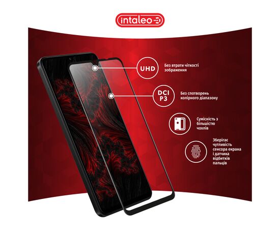 Скло захисне Intaleo Full Glue Xiaomi Poco C75 Black (1283126608001), зображення 4 Скло захисне Intaleo Full Glue Xiaomi Poco C75 Black (1283126608001), зображення 4