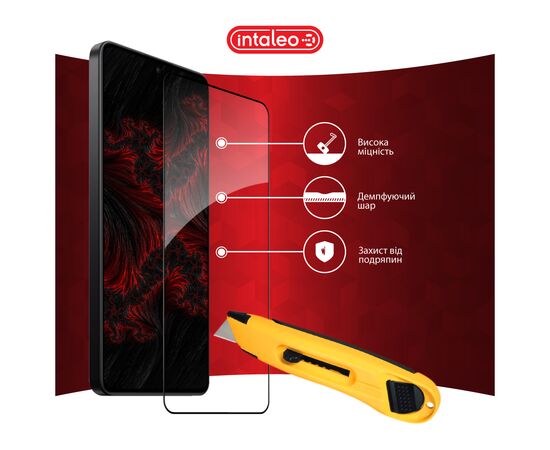 Стекло защитное Intaleo Full Glue Xiaomi Poco X7 Pro Black (1283126607882), изображение 5 Стекло защитное Intaleo Full Glue Xiaomi Poco X7 Pro Black (1283126607882), изображение 5