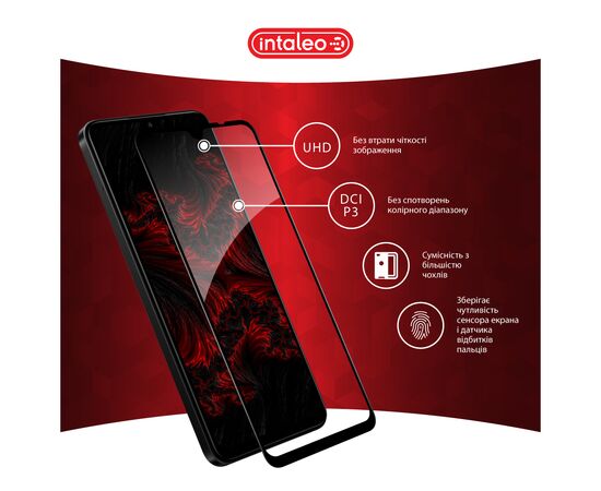 Скло захисне Intaleo Full Glue Xiaomi Redmi 14C Black (1283126598722), зображення 4 Скло захисне Intaleo Full Glue Xiaomi Redmi 14C Black (1283126598722), зображення 4