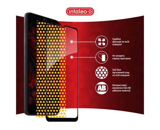 Стекло защитное Intaleo Full Glue Xiaomi Redmi A2+ Black (1283126564604), изображение 7 Стекло защитное Intaleo Full Glue Xiaomi Redmi A2+ Black (1283126564604), изображение 7