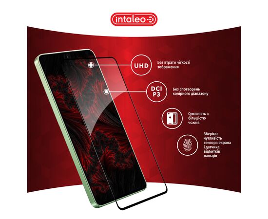 Скло захисне Intaleo Full Glue Xiaomi Redmi Note 13 4G Black (1283126583896), зображення 4 Скло захисне Intaleo Full Glue Xiaomi Redmi Note 13 4G Black (1283126583896), зображення 4