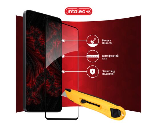 Скло захисне Intaleo Full Glue Xiaomi Redmi Note 13 5G Black (1283126583902), зображення 5 Скло захисне Intaleo Full Glue Xiaomi Redmi Note 13 5G Black (1283126583902), зображення 5