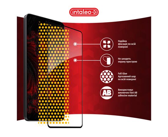 Скло захисне Intaleo Full Glue Xiaomi Redmi Note 13 5G Black (1283126583902), зображення 7 Скло захисне Intaleo Full Glue Xiaomi Redmi Note 13 5G Black (1283126583902), зображення 7
