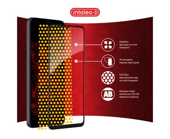 Стекло защитное Intaleo Full Glue ZTE Blade A35 Black (1283126598739), изображение 7 Стекло защитное Intaleo Full Glue ZTE Blade A35 Black (1283126598739), изображение 7