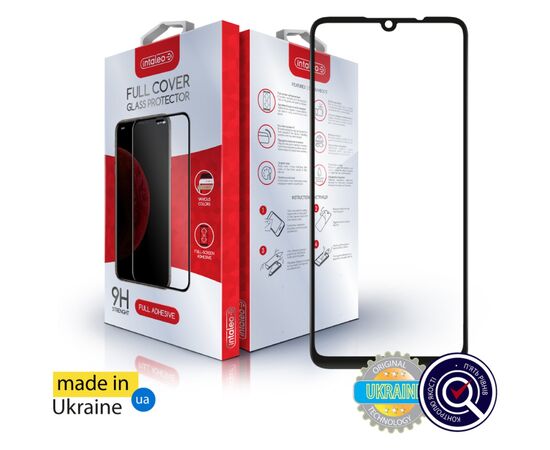 Скло захисне Intaleo Full Glue ZTE Blade A35 Black (1283126598739)