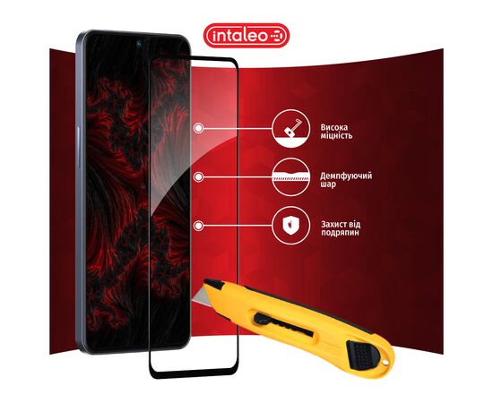 Скло захисне Intaleo Full Glue ZTE V40S Black (1283126575693), зображення 5 Скло захисне Intaleo Full Glue ZTE V40S Black (1283126575693), зображення 5