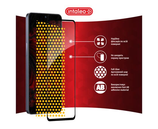 Скло захисне Intaleo Full Glue ZTE V40S Black (1283126575693), зображення 7 Скло захисне Intaleo Full Glue ZTE V40S Black (1283126575693), зображення 7