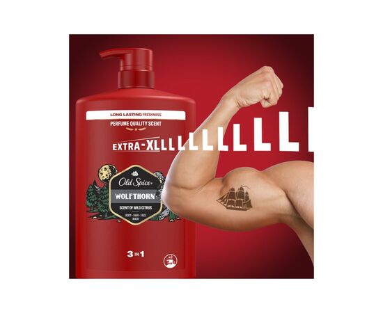 Гель для душа Old Spice Bearglove 1000 мл (8700216610933), изображение 9 Гель для душа Old Spice Bearglove 1000 мл (8700216610933), изображение 9
